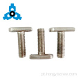 Squaret Slot Track Hammer Head T-Bolt Aço inoxidável